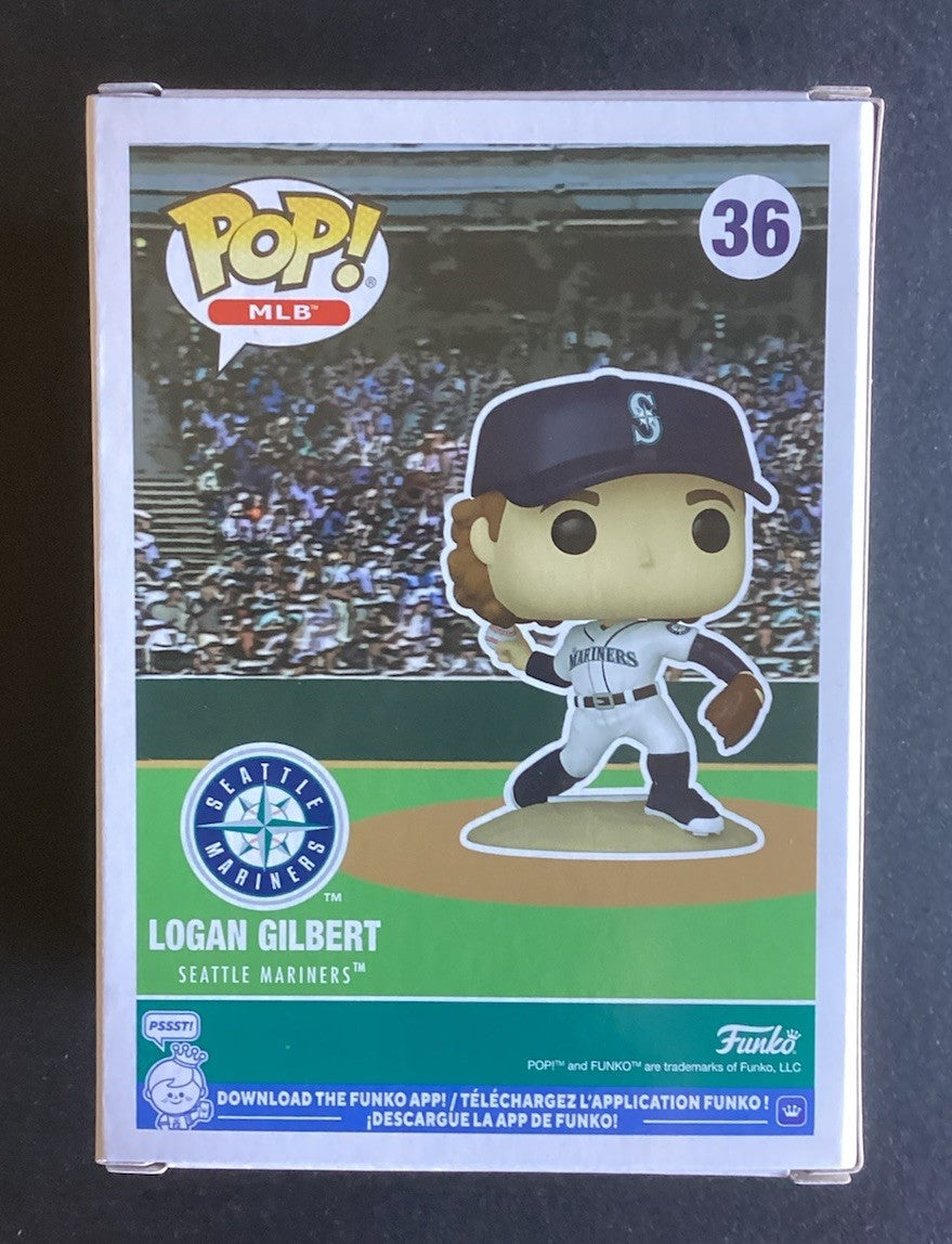 2025 Logan Gilbert Seattle Mariners Funko Pop SGA 9/8/25 T-Mobile Park Brand New
