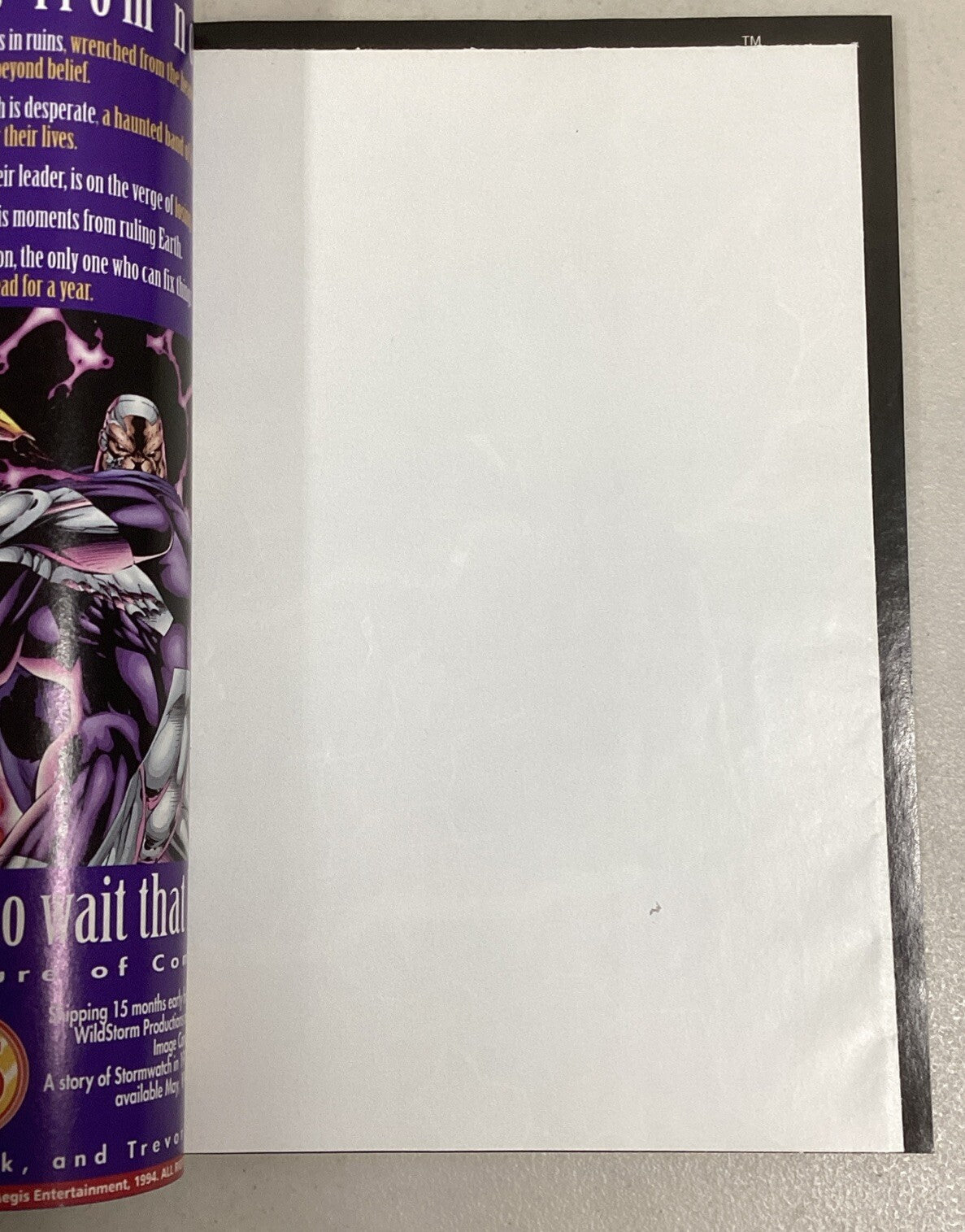 Wizard Magazine #32 April 1994 with poster.