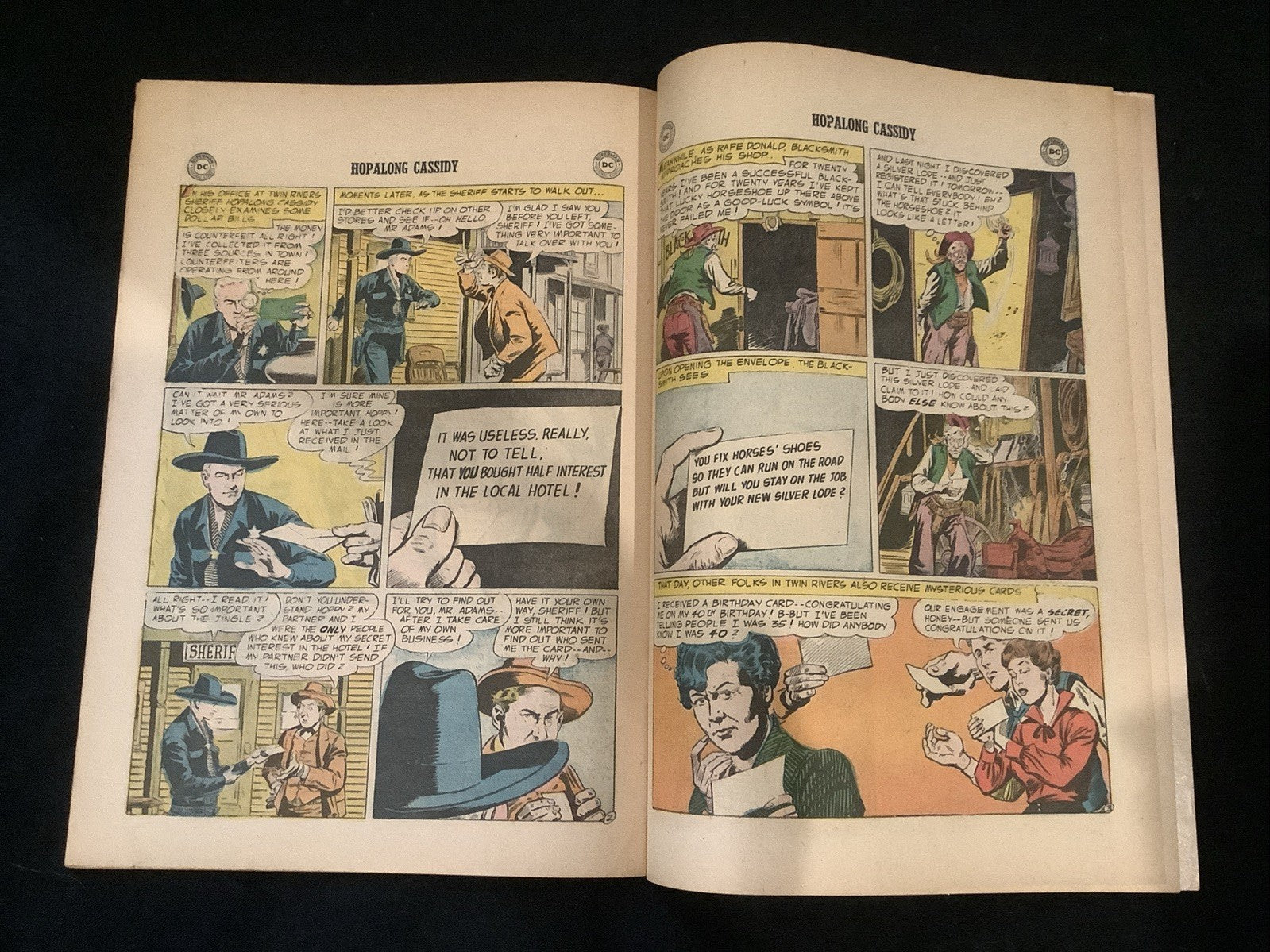 Hopalong Cassidy #105 (DC Comics September 1955) VF- (7.5) William Boyd
