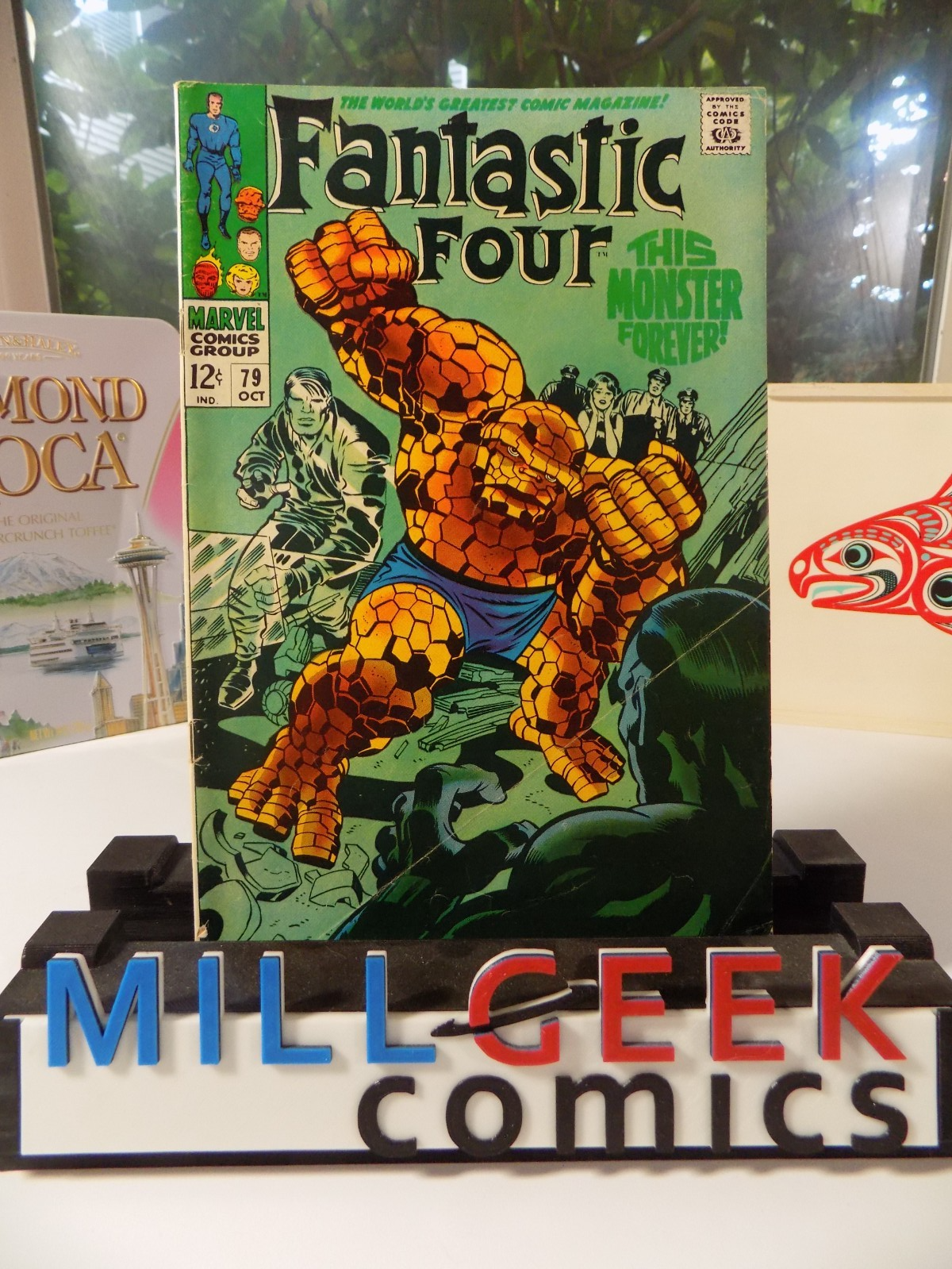 Fantastic Four #79 Marvel Comic October 1968 Fine-