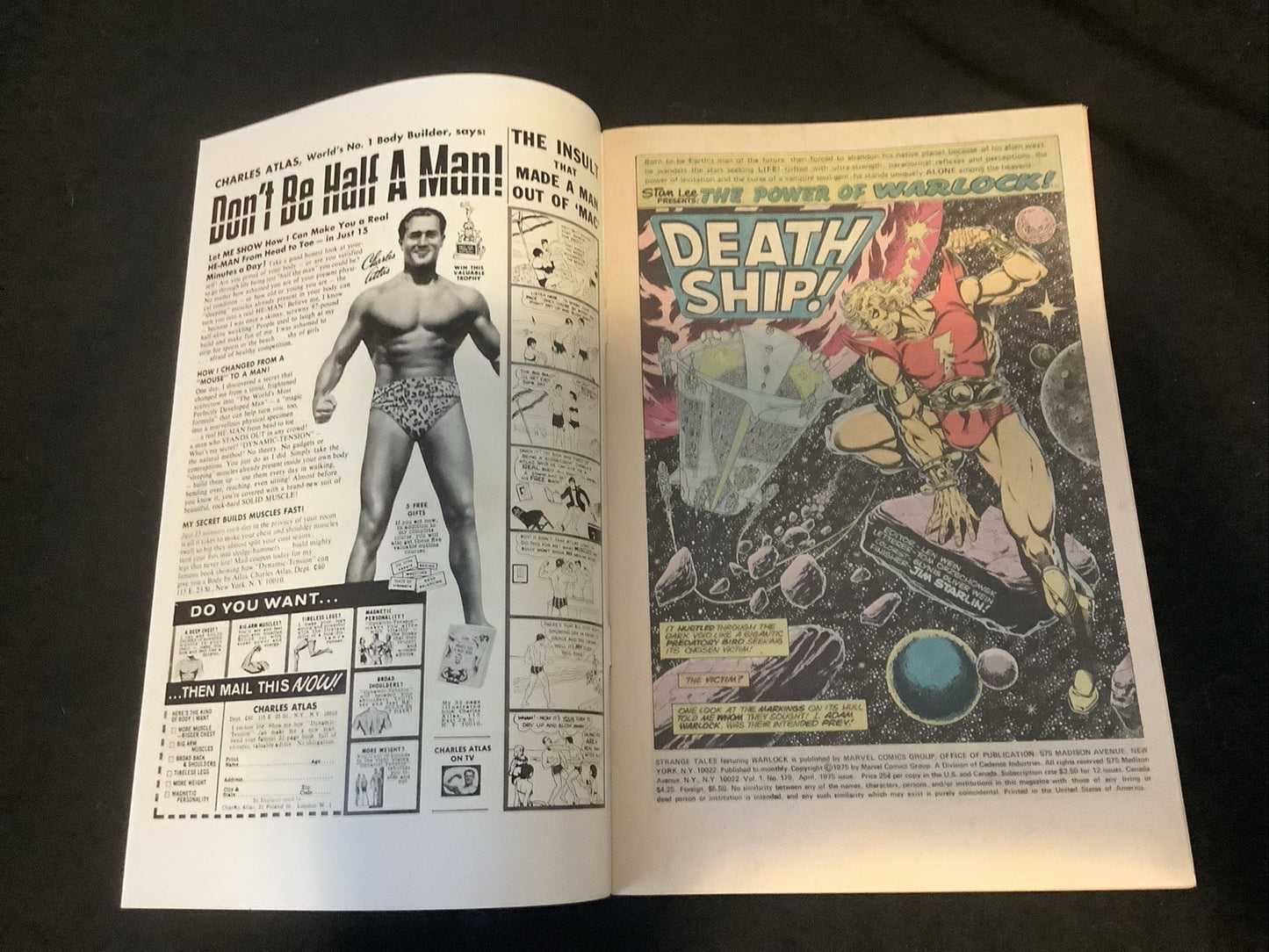 Strange Tales #179 (Marvel Comics April 1975) VF+ (8.5) 1st App Pip The Troll