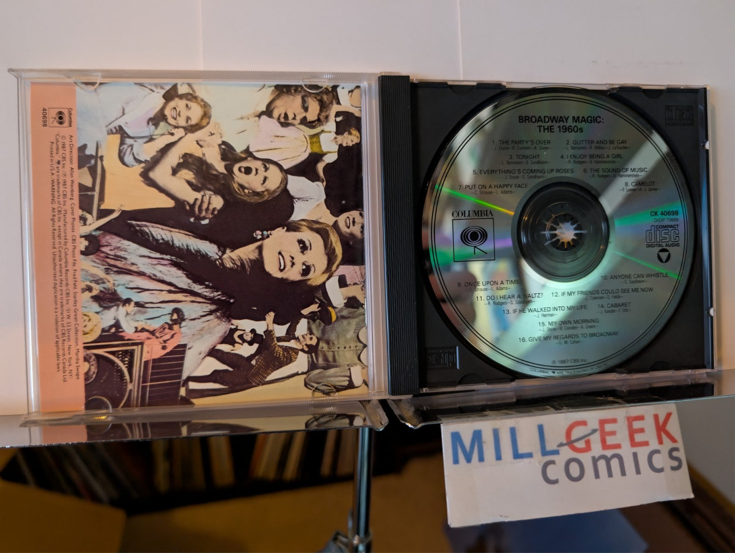 Broadway Music 2 CD Lot (Topsy-Turvy Soundtrack, Broadway Magic 1960s) -JD