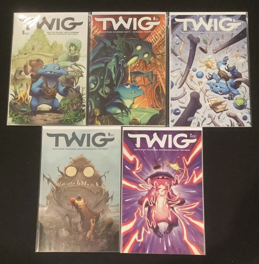 Twig #1-5 Complete Comic Series, Image, Scottie Young/Kyle Strahm, 2022