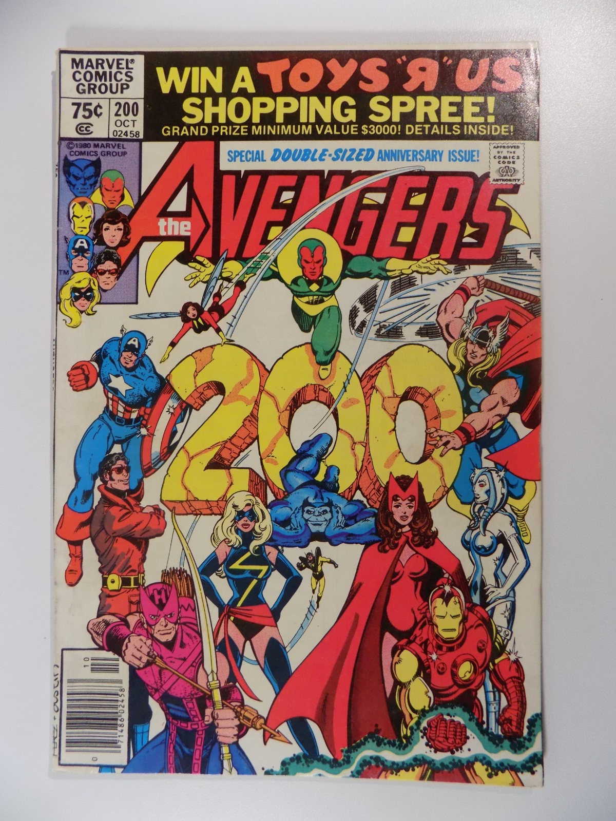Avengers #200 Marvel Comic October 1980 Very Fine