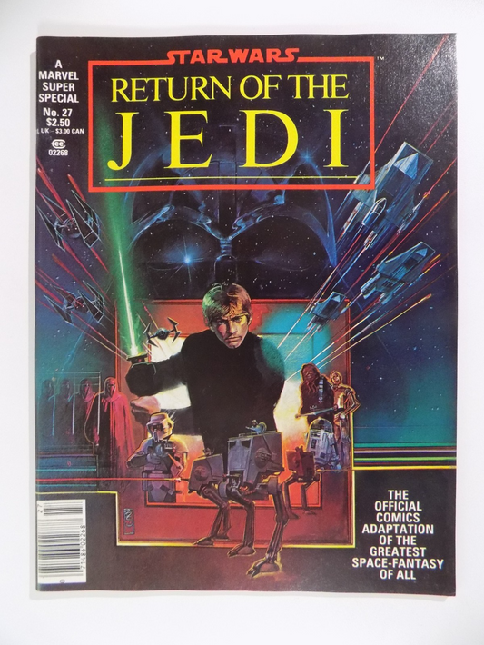Marvel Super Special #27 Star Wars Return o/t Jedi 1983 Very Fine+