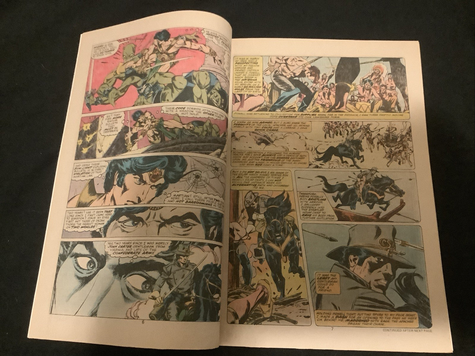 John Carter Warlord of Mars #1 (Marvel Comics June 1977) VF/NM (9.0) Wolfman