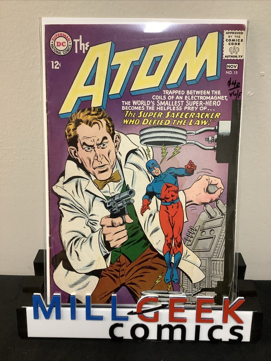 The Atom #15 (DC Comics October-November 1964) VG/F (5.) Gardner Fox/Gil Kane