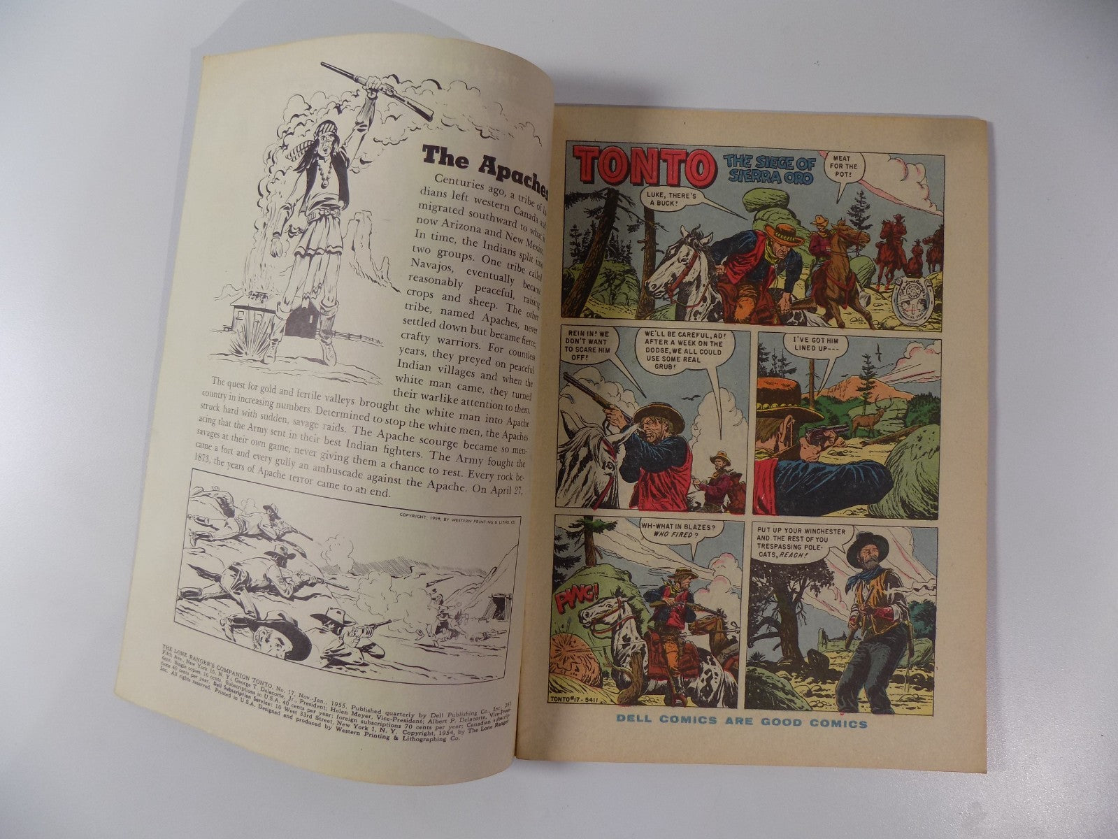 Tonto #2 Dell Comic Aug.-Oct. 1951 Very Good/Fine