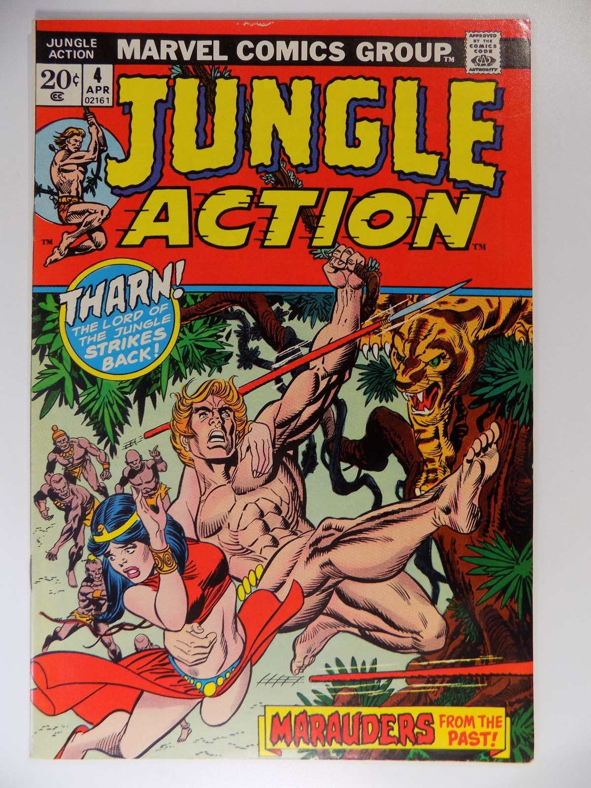 Jungle Action #4 Marvel Comic April 1973 Very Fine