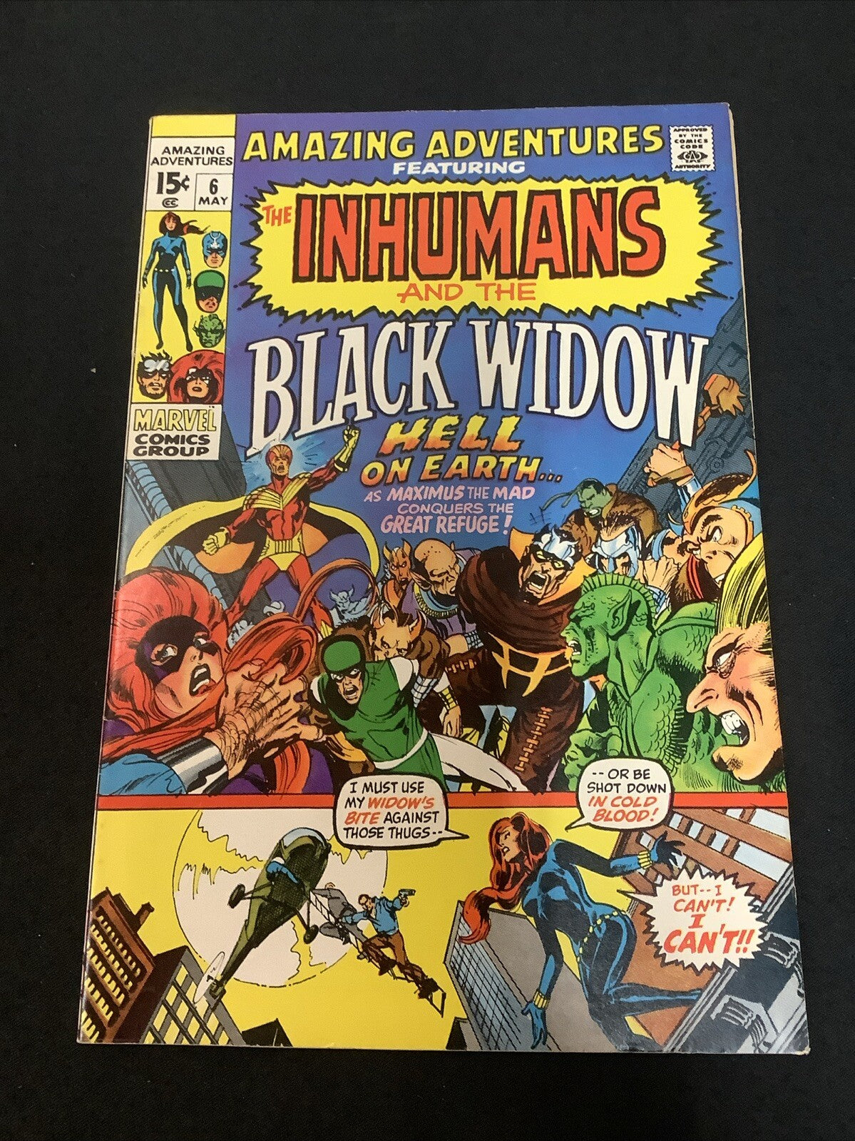 Amazing Adventures #6 (Marvel Comics May 1971) VF- (7.5) Stan Lee