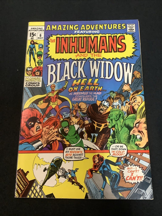 Amazing Adventures #6 (Marvel Comics May 1971) VF- (7.5) Stan Lee