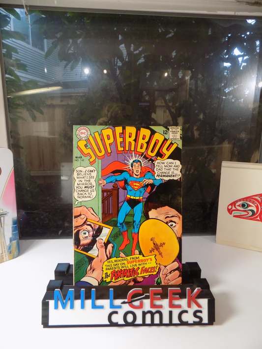 Superboy #145 DC Comic March 1968 Fine
