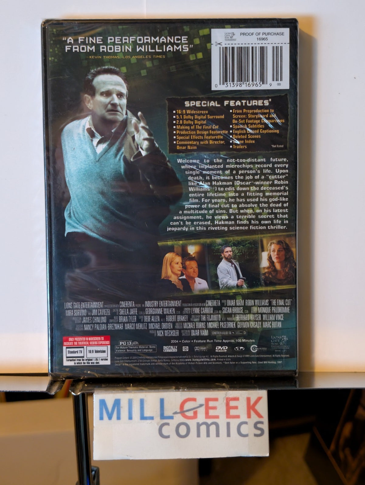 The Final Cut - Robin Williams (DVD 2004) -JD