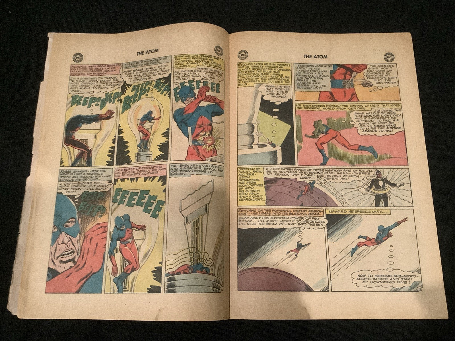 The Atom #8 (DC Comics August-September 1963) VG- (3.5) Gil Kane/Gardner Fox