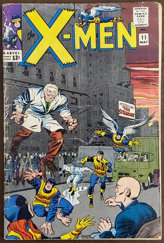 X-Men #11 (1963) 2.0 (G) 1st app The Stranger Gigantians Brotherhood disbands