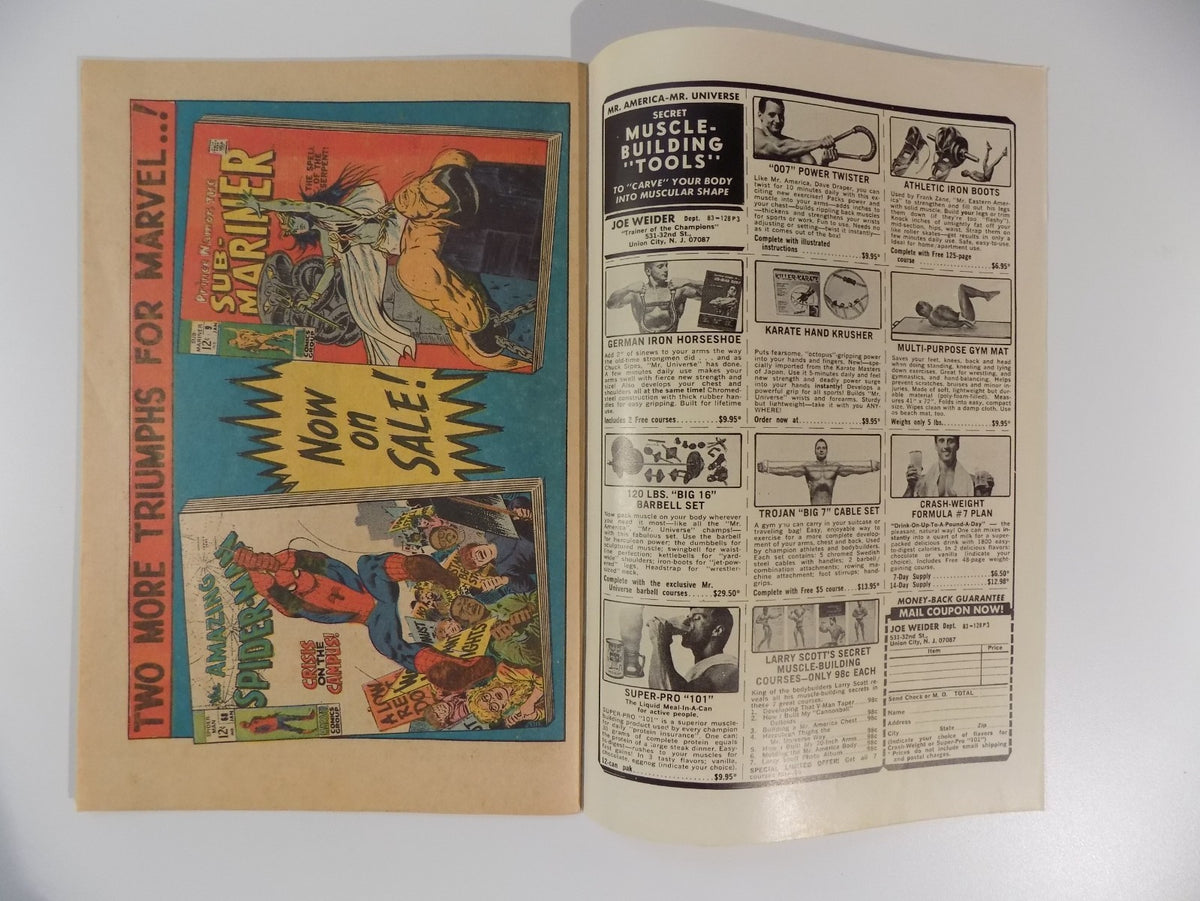 Fantastic Four #82 Marvel Comic January 1969 Fine+