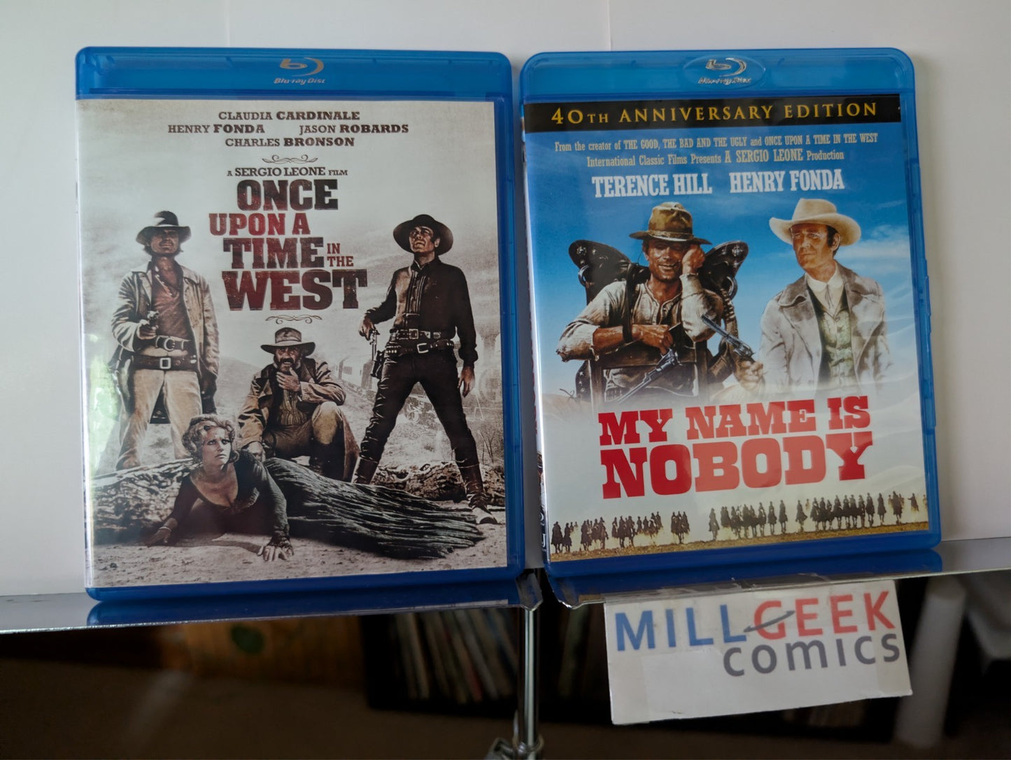 Once Upon A Time in the West / My Name Is Nobody, 2 Western Movies (Blu-Ray) -JD