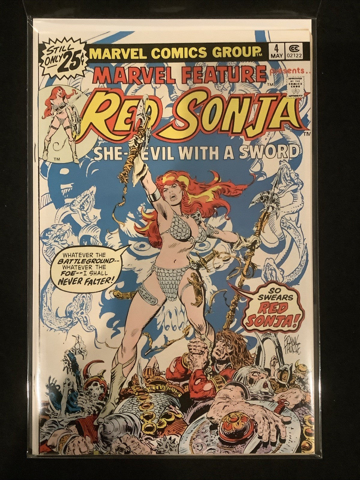 Marvel Feature #1-7 Comic Lot, Marvel Comics, Higher Grade Red Sonja! 1975