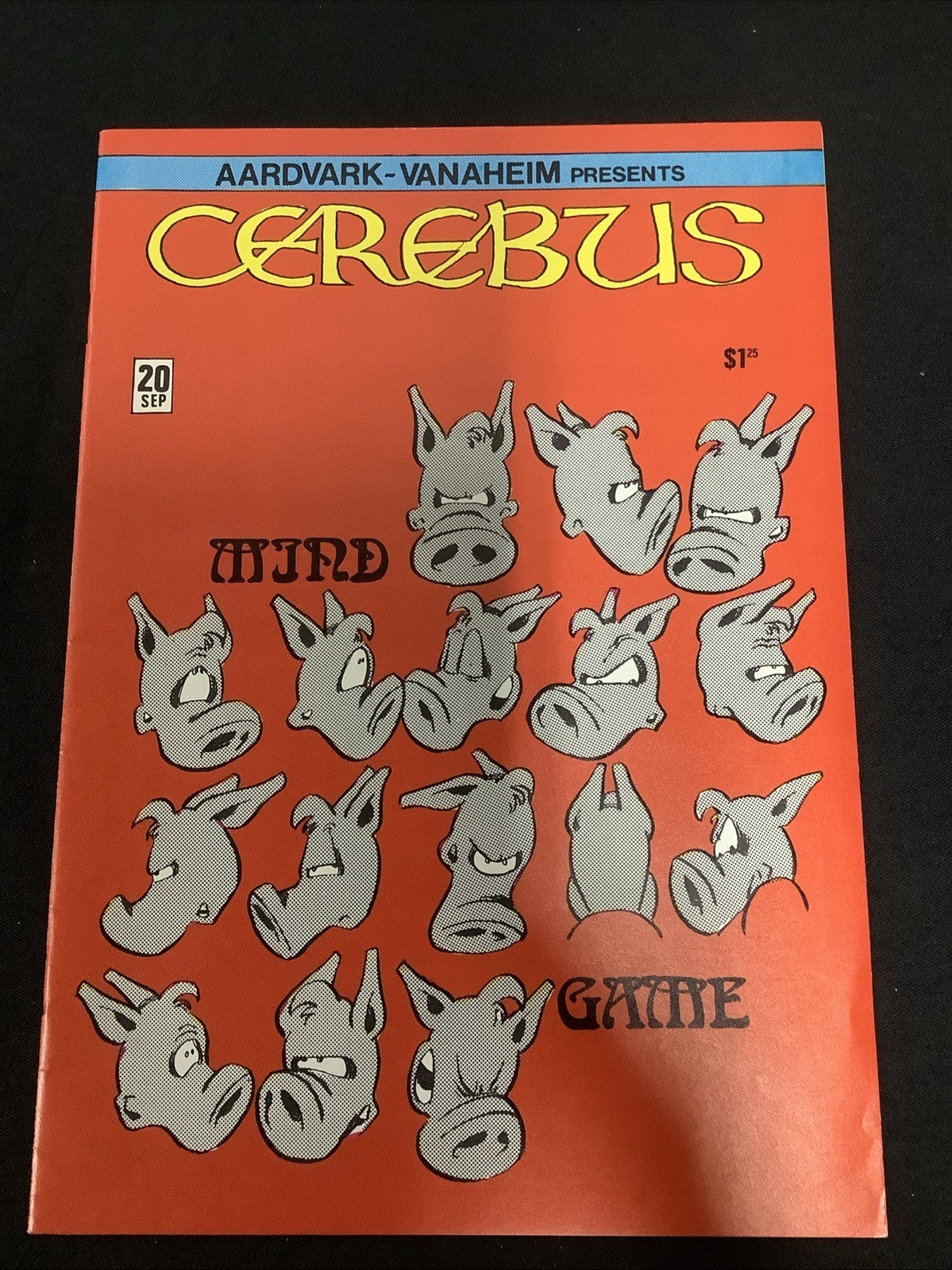 Cerebus #20 (Aardvark-Vanaheim September 1980) VF/NM (9.0)  Dave Sim