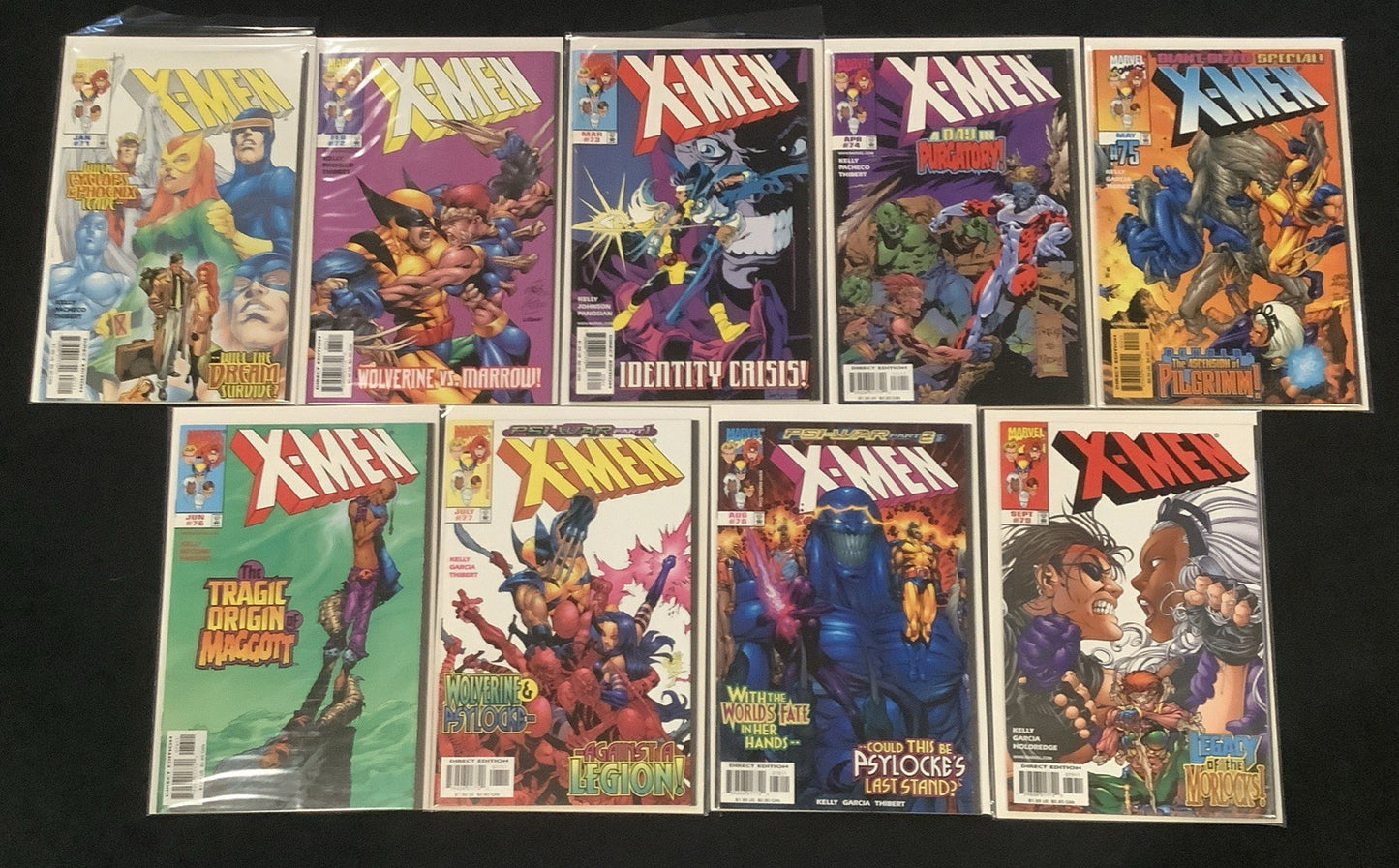 X-Men 1991 (Vol 2) Run #1-79 + Variants & Annuals! (See Photos) Jim Lee