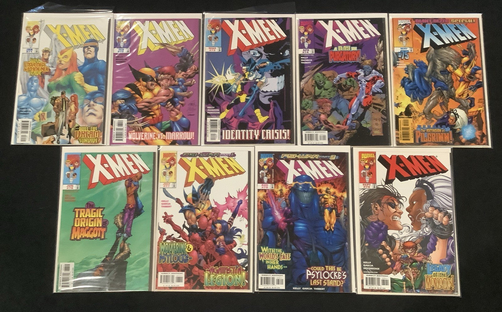 X-Men 1991 (Vol 2) Run #1-79 + Variants & Annuals! (See Photos) Jim Lee