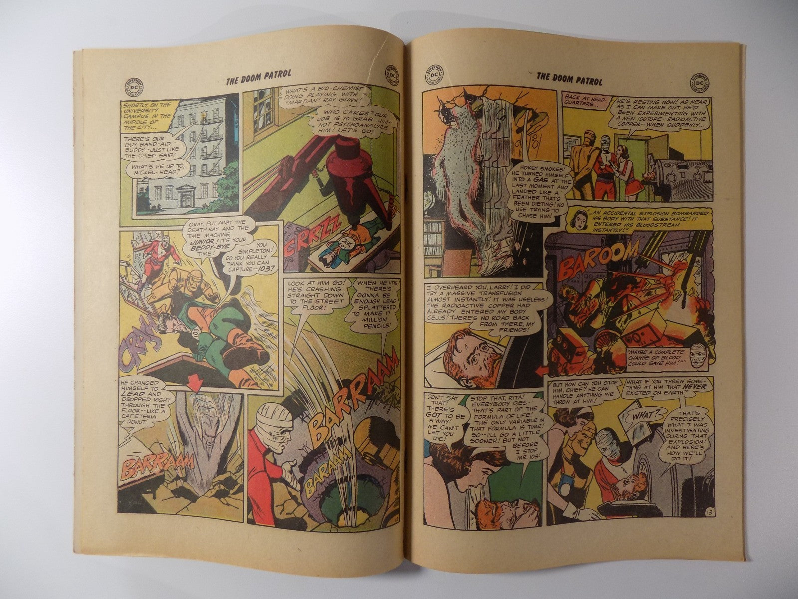 Doom Patrol #98 DC Comic September 1965 Fine/Very Fine