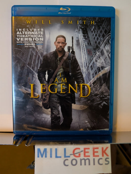 I Am Legend / World War Z / Pride & Prejudice & Zombies, 3 Movies (Blu-Ray) -JD
