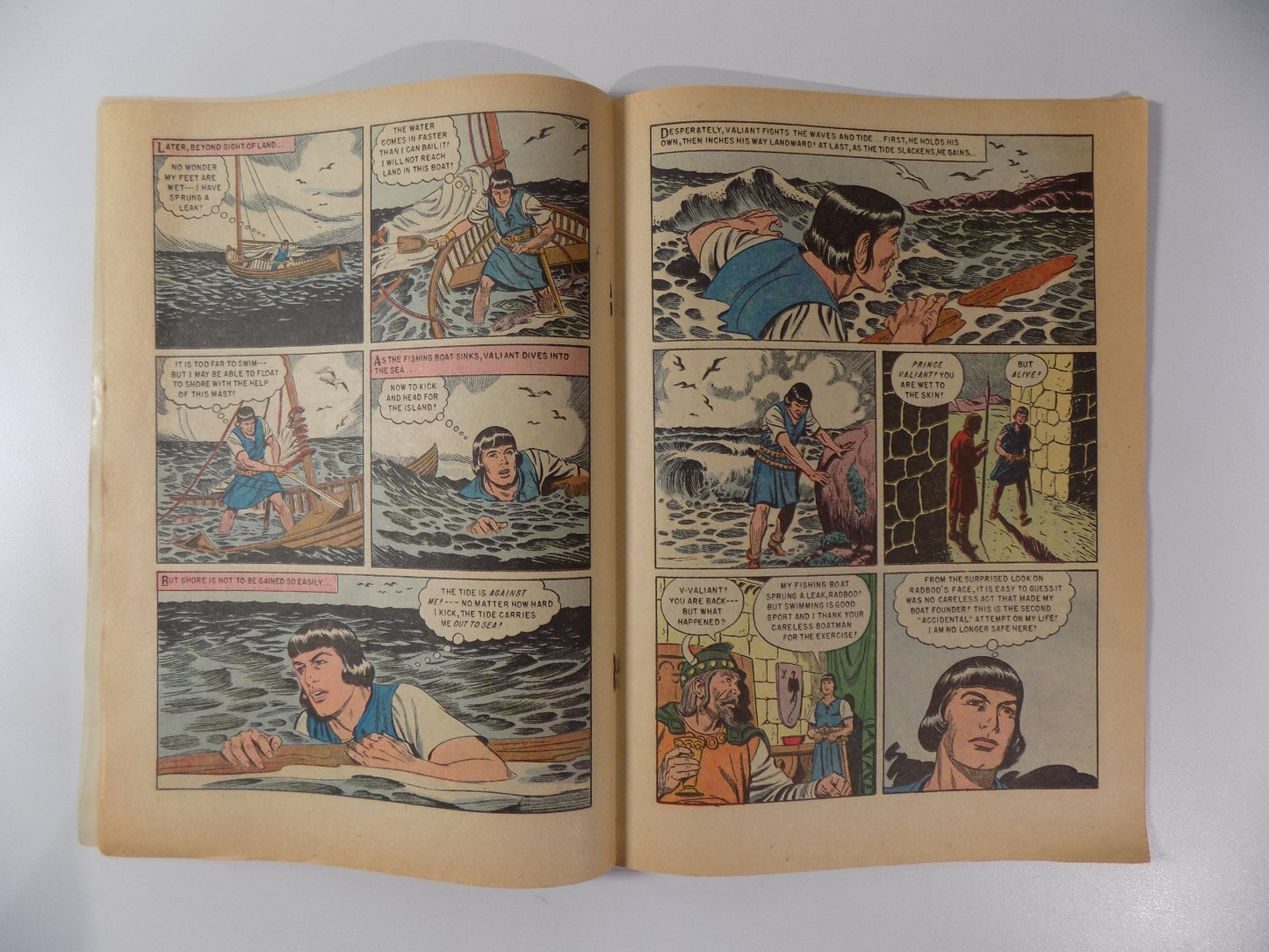 Four Color Prince Valiant #650 Dell Comic 1955 Fine