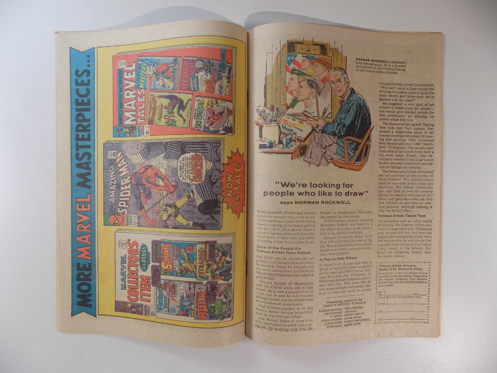 Strange Tales #154 Marvel Comic March 1967 Very Fine-