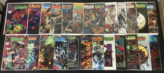 Spawn #1-50 Comic Lot, 1st App Spawn/Violator/Angela, Todd McFarlane, 1992