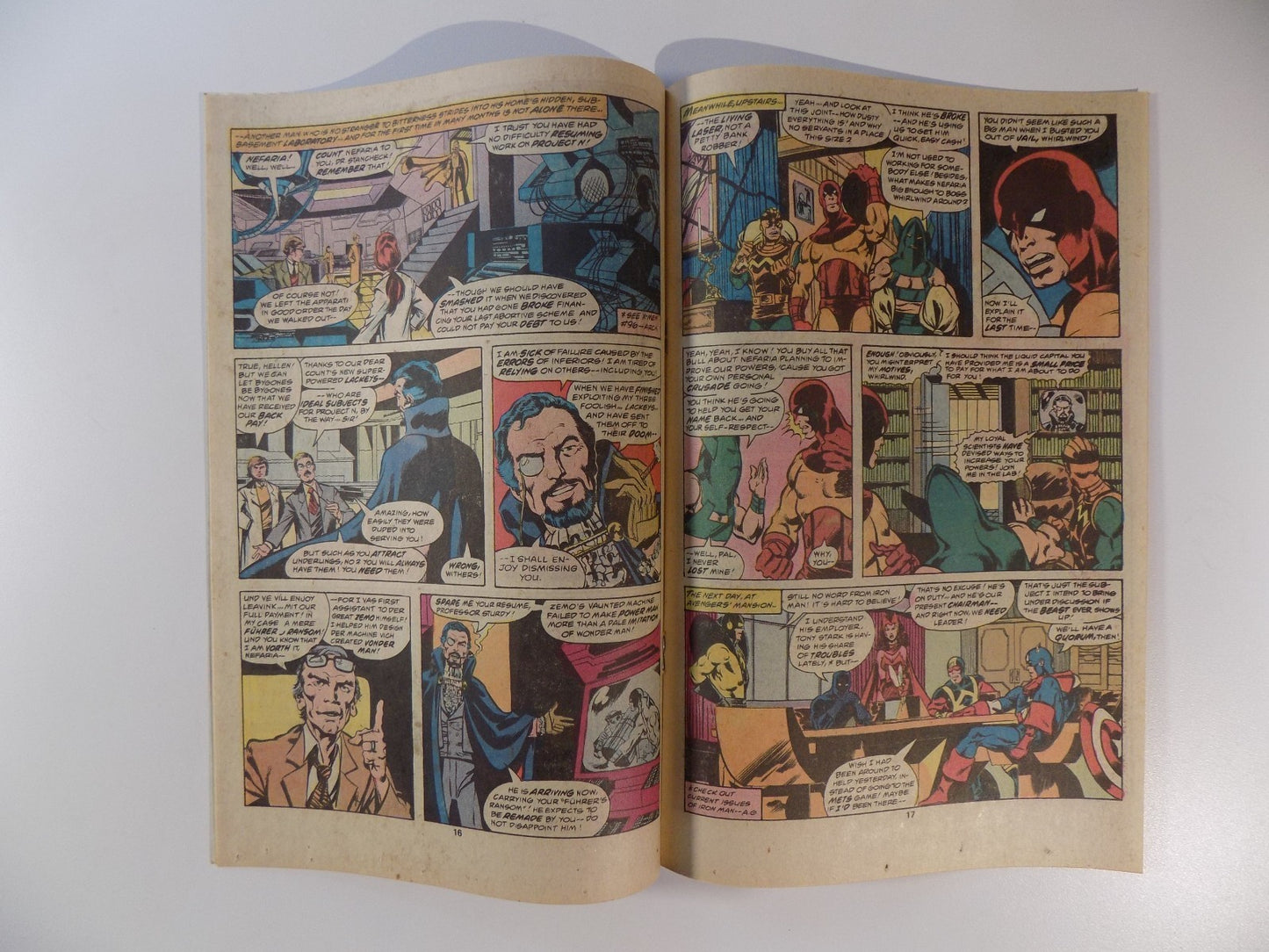 Avengers #164 Marvel Comic October 1977 Very Fine