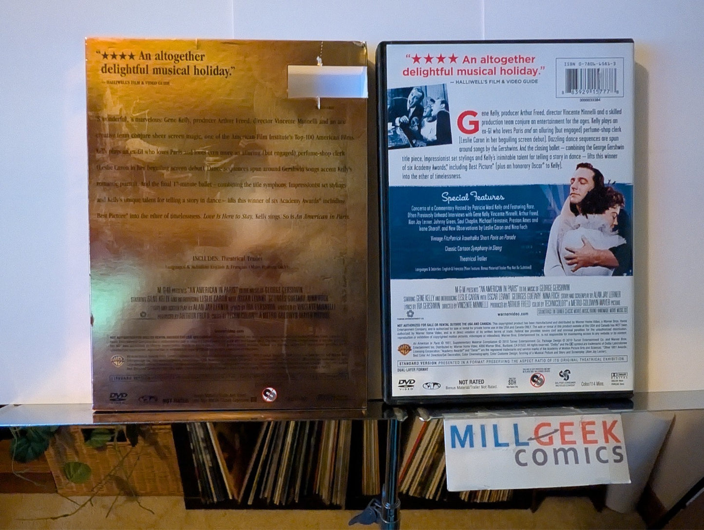 An American in Paris / The King and I / Carousel, 3 Musicals (DVD) Like New -JD