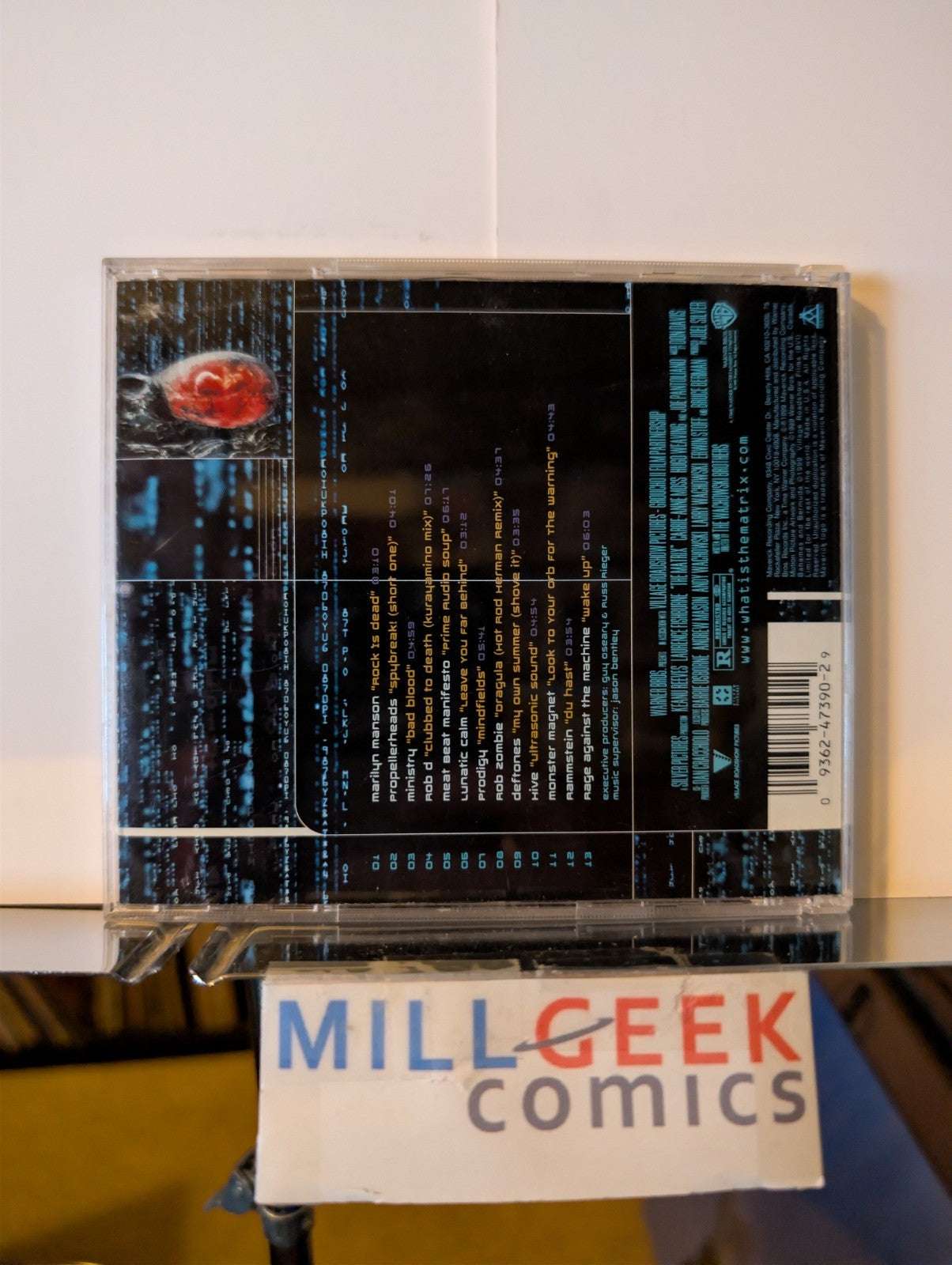 Soundtrack 5 CD Lot (Matrix, The Crow, Heavy Metal, SFW, Jay Silent Bob) -JD