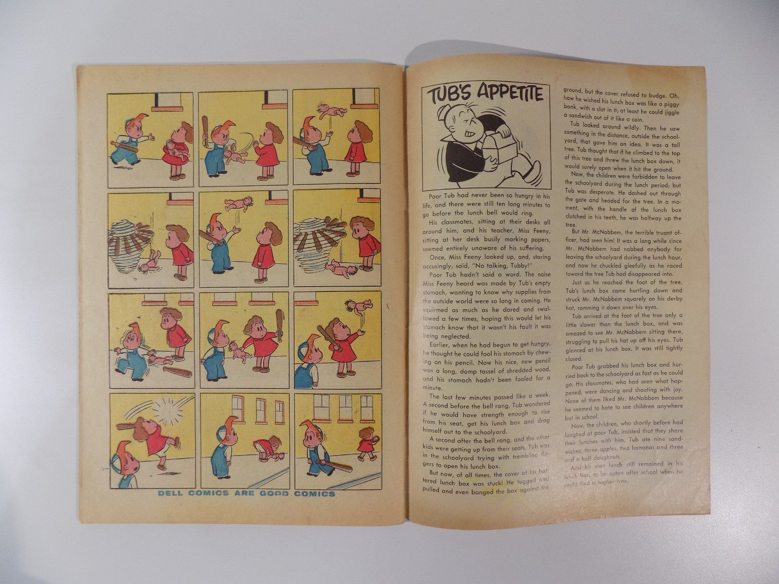 Marge's Tubby #14 Dell Comic Oct.- Dec. 1955 Fine