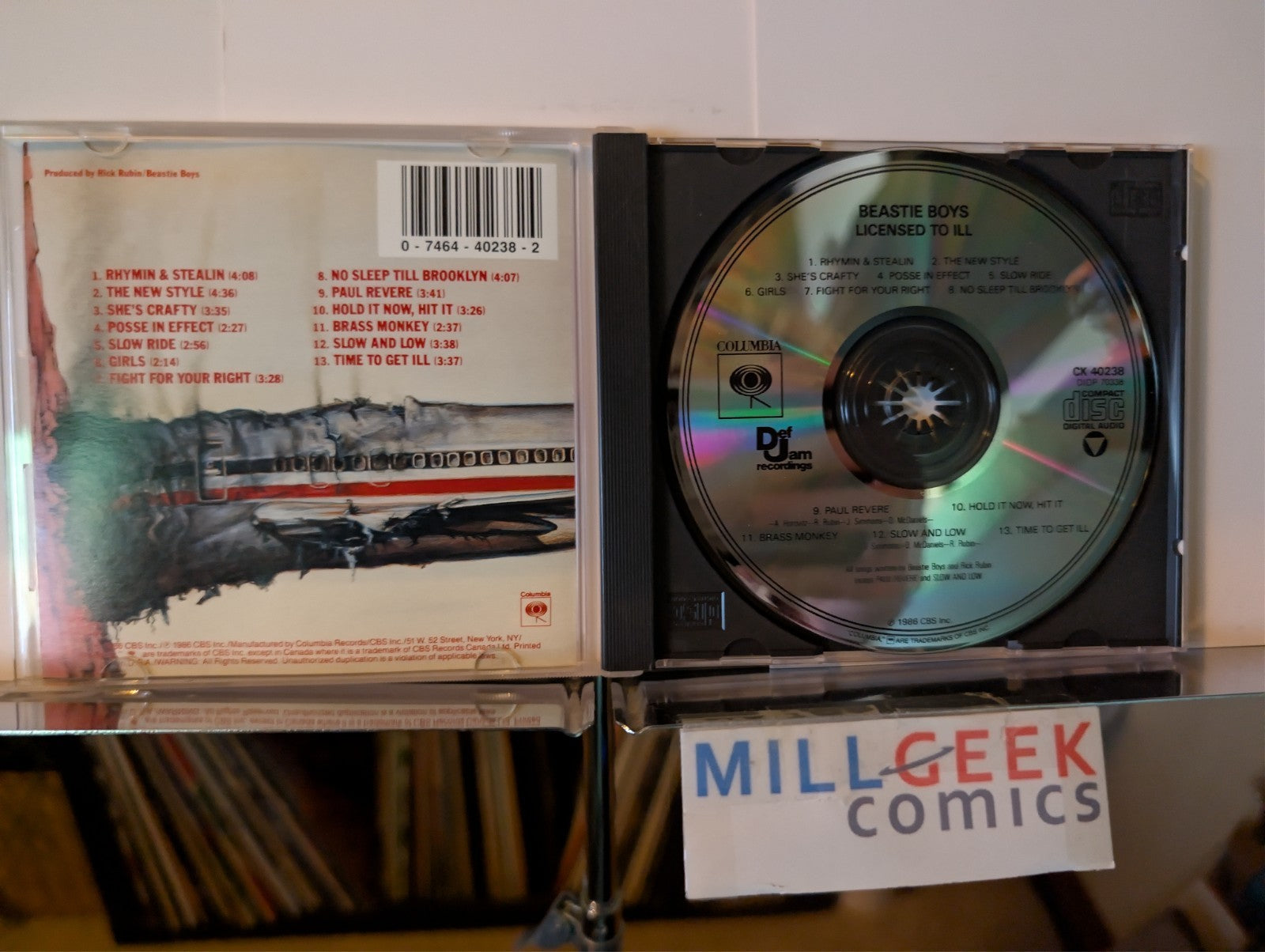 Snoop Doggy Dogg - Doggystyle / Beastie Boys - Licensed to Ill, 2 Iconic CDs -JD