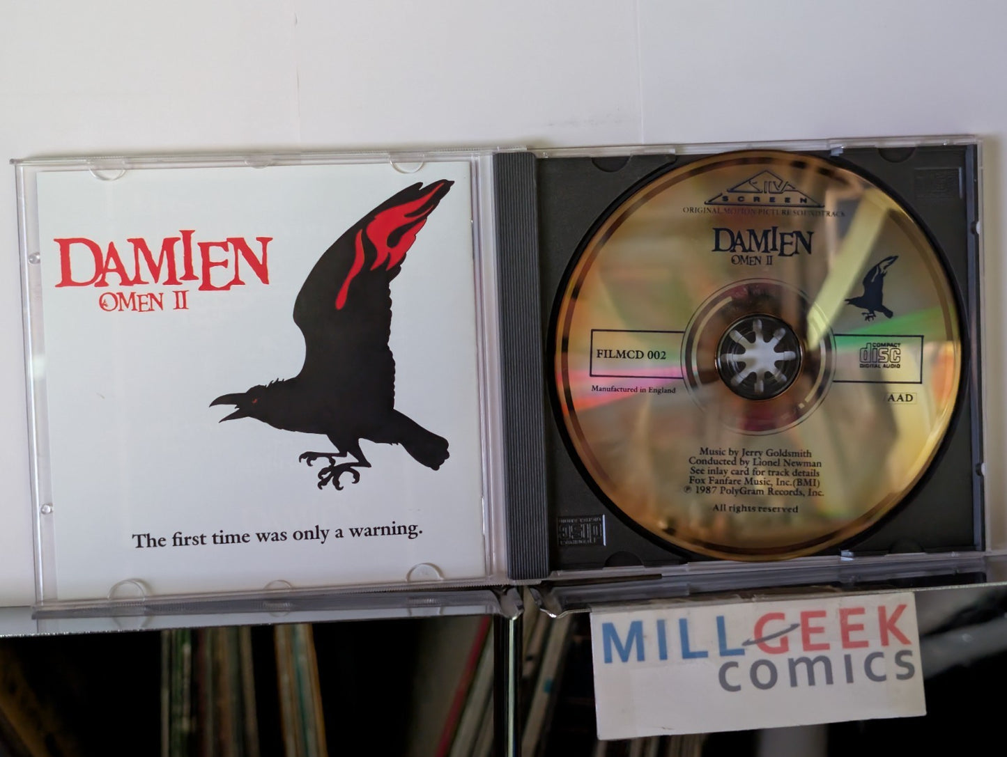 Damien Omen II - CD Soundtrack Score, music by Jerry Goldsmith -JD