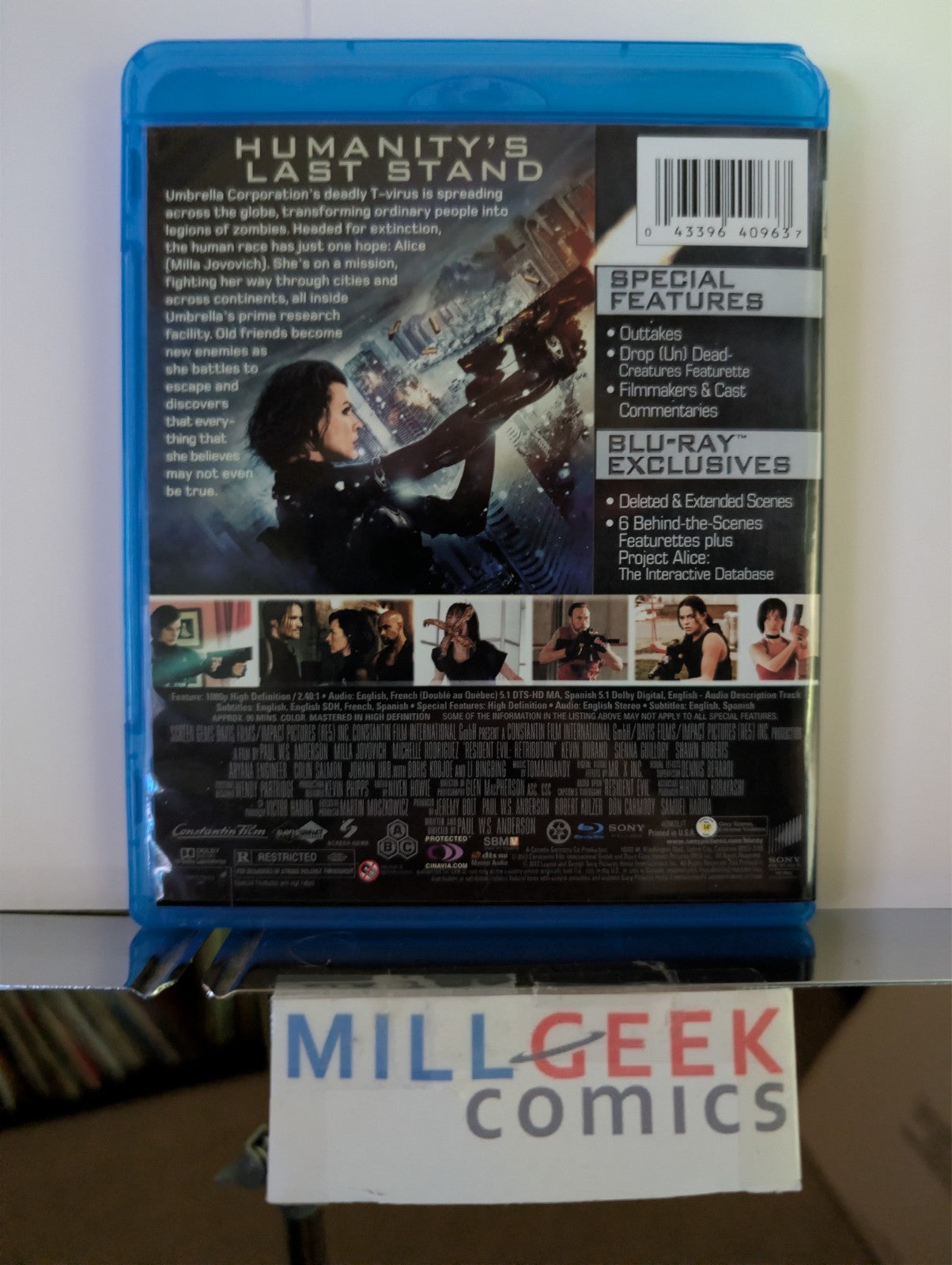 Resident Evil: Afterlife / Resident Evil: Retribution, 2 Movie Set (Blu-Ray) -JD