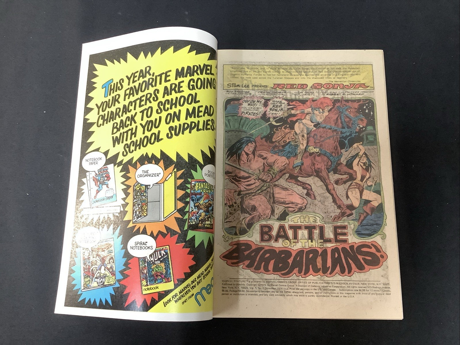 Marvel Feature #7 (Marvel Comics November 1976) VF/NM (9.0) Roy Thomas