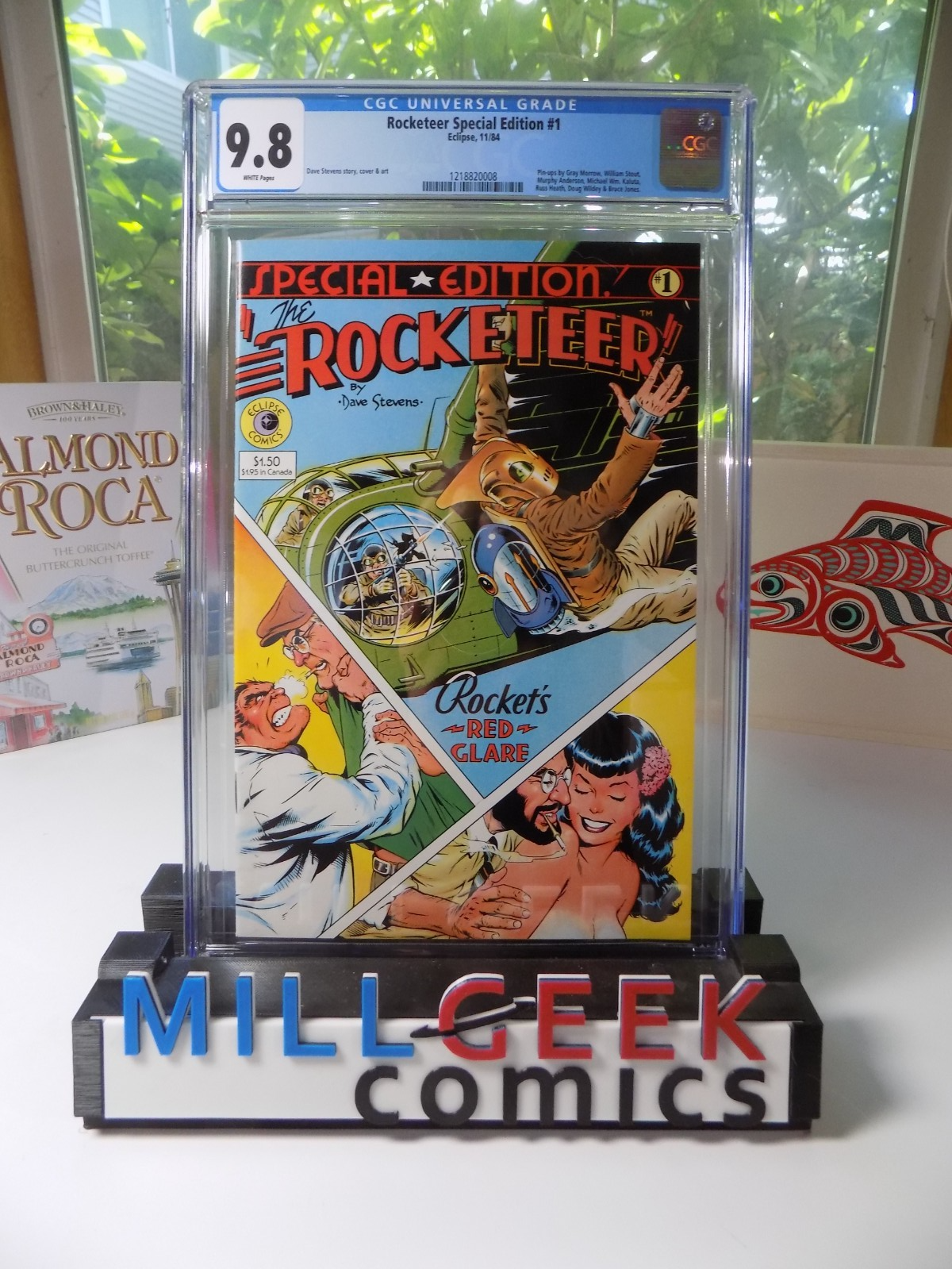 Rocketeer Special Edition #1 Eclipse Comic CGC 9.8