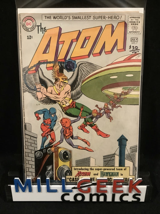 The Atom #7 (DC Comics 1963) VG- (3.5) Gardner Fox/Gil Kane