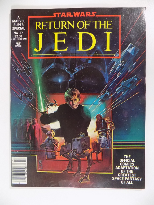 Marvel Super Special #27 Star Wars Return o/t Jedi 1983 Very Fine