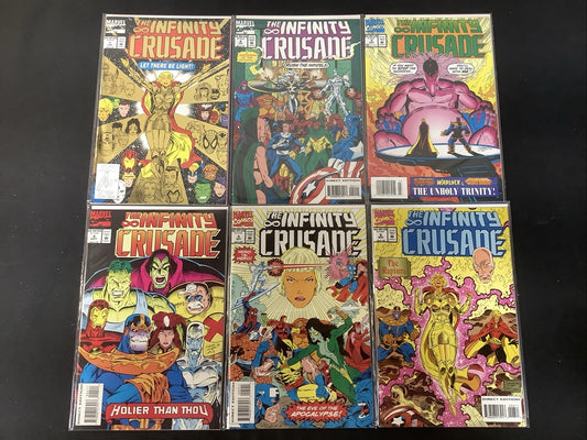 Infinity Crusade #1-6 Complete Comic Set, Marvel Comics, Jim Starlin/Ron Lim