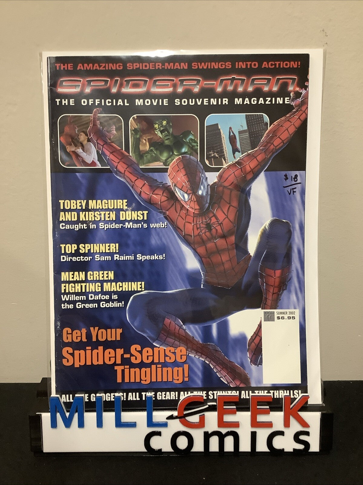 SPIDER-MAN The Official Movie Souvenir Magazine Summer 2002, VF (8.0)