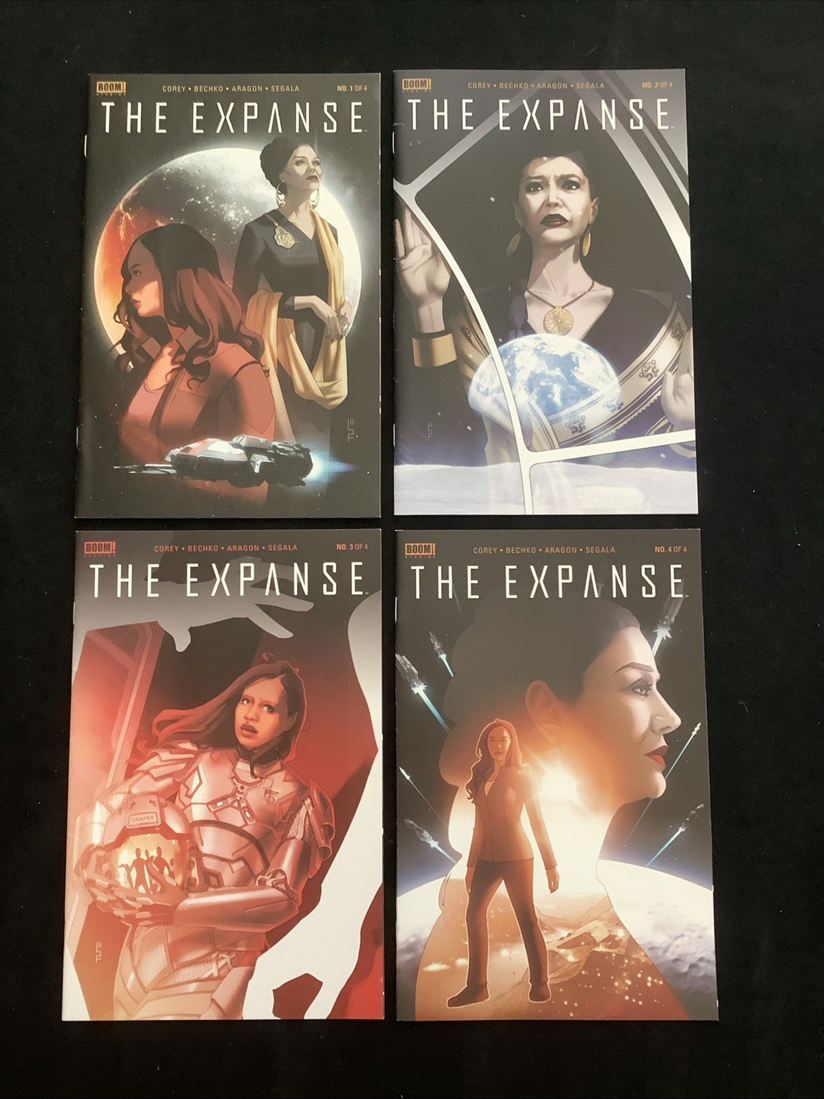 The Expanse #1-4 Complete Comic Set, BOOM! Studios, Corey/Bechko, 2020