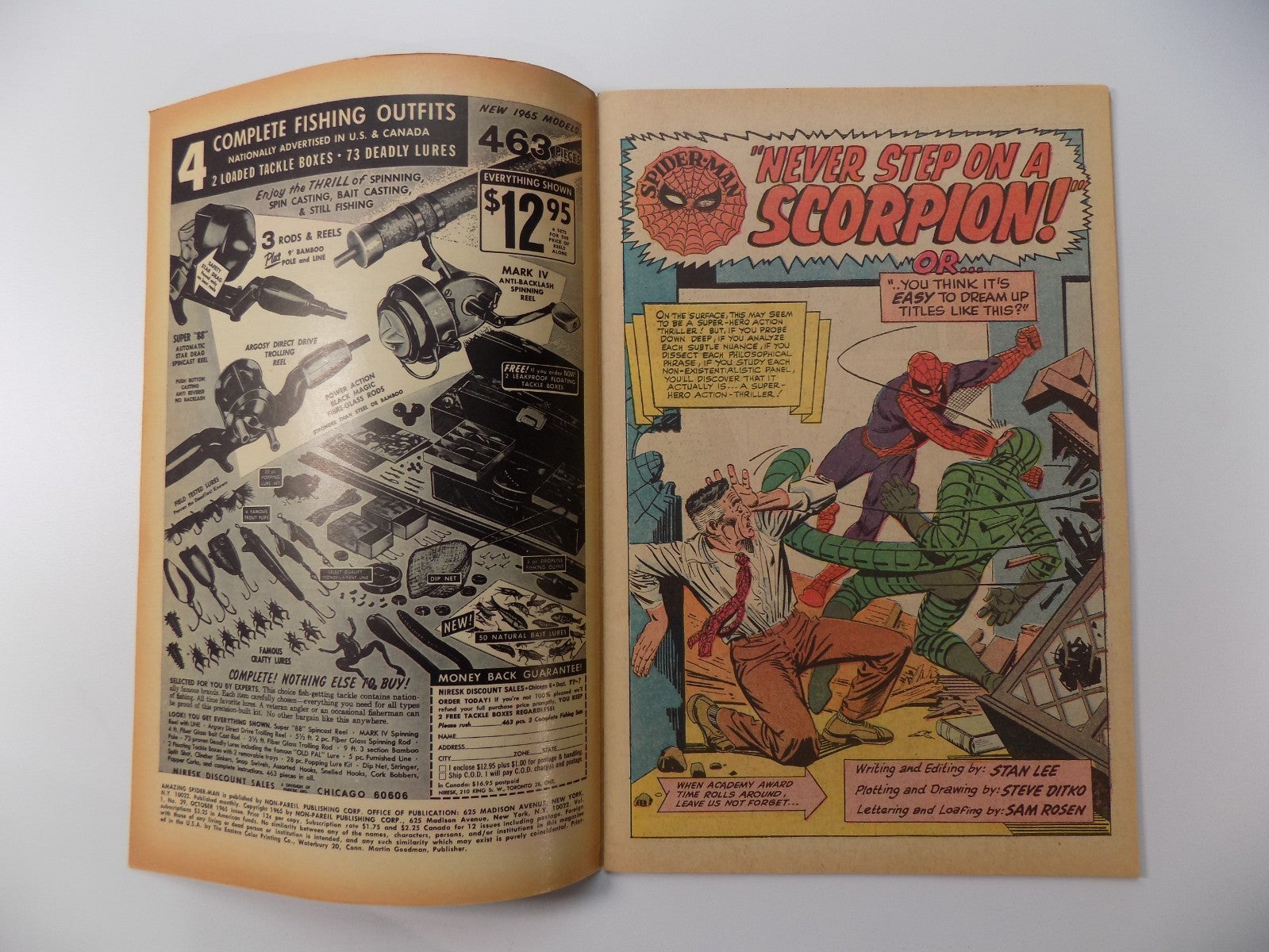 Amazing Spider-Man #29 Marvel Comic Very Fine October 1965