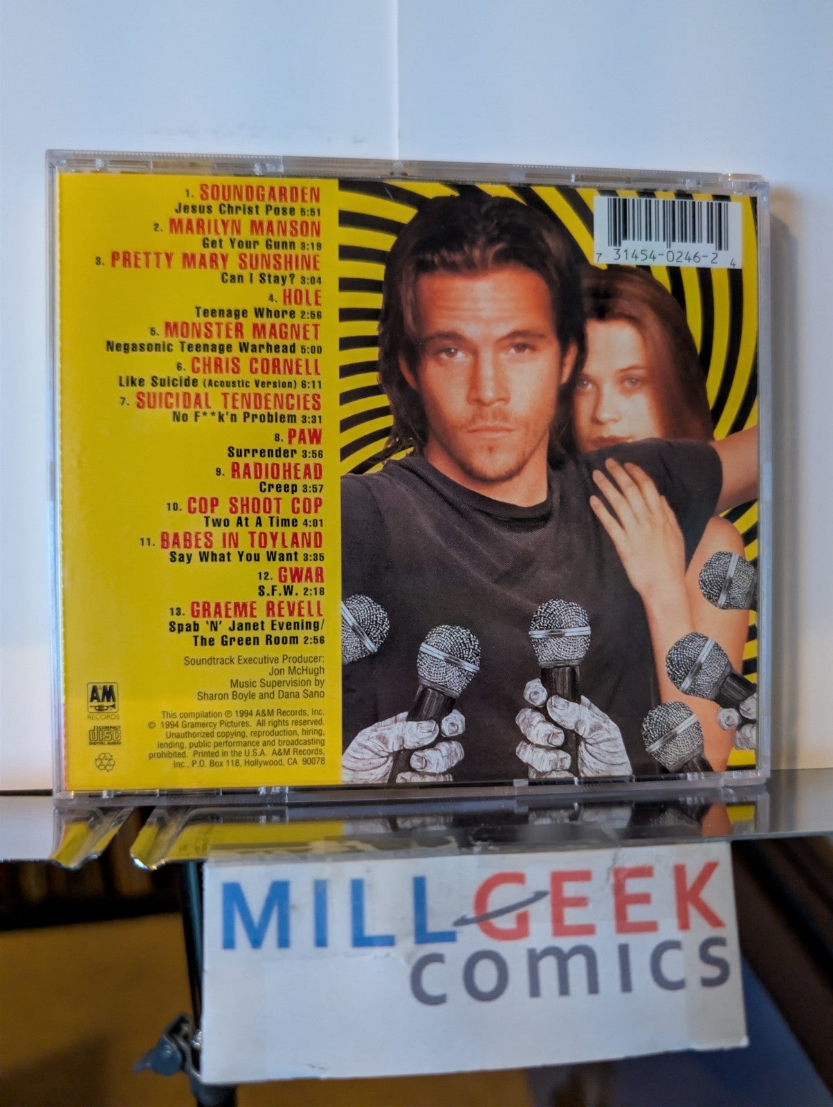 Soundtrack 5 CD Lot (Matrix, The Crow, Heavy Metal, SFW, Jay Silent Bob) -JD