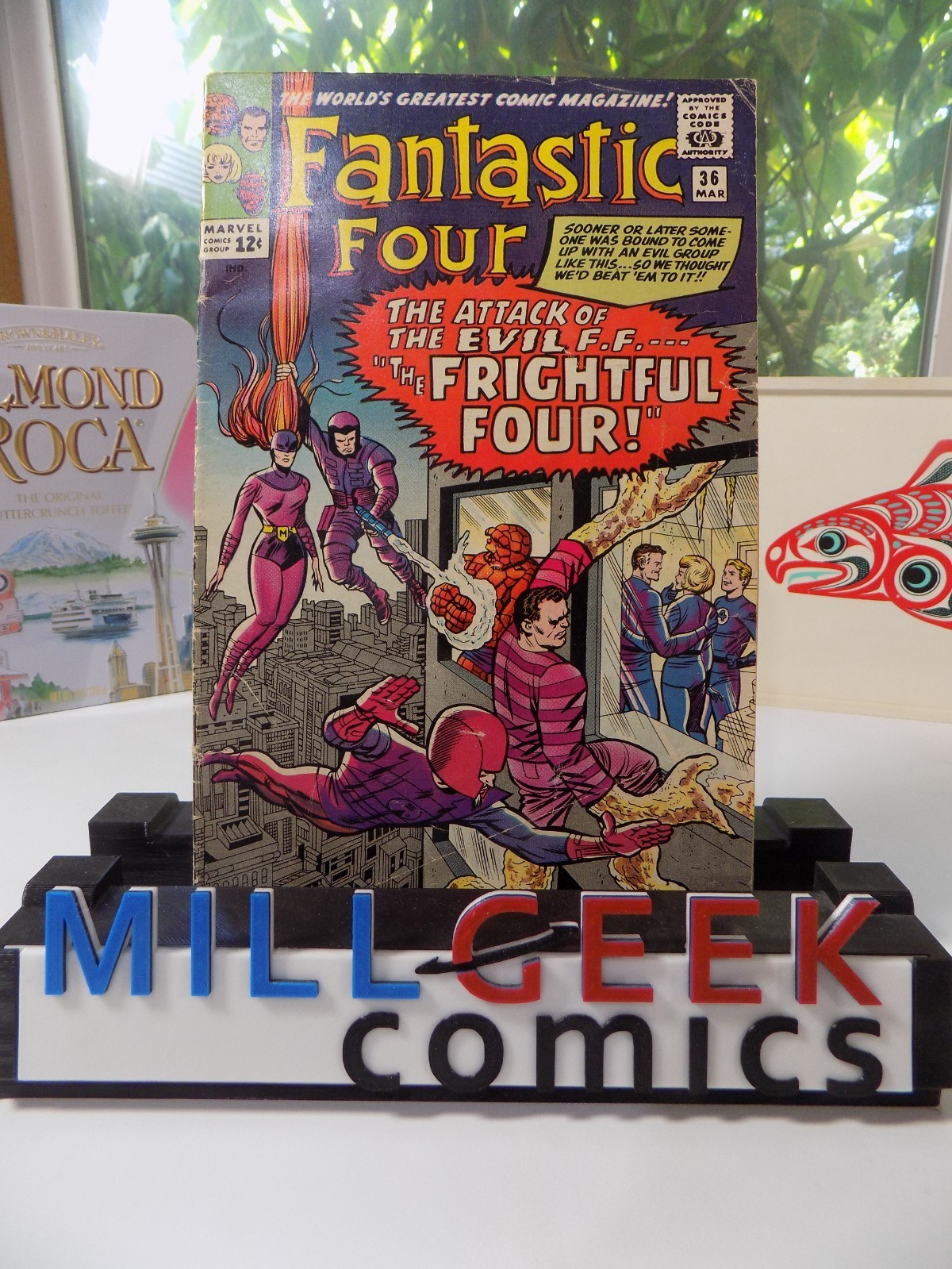 Fantastic Four #36 Marvel Comic March 1965 Fine-