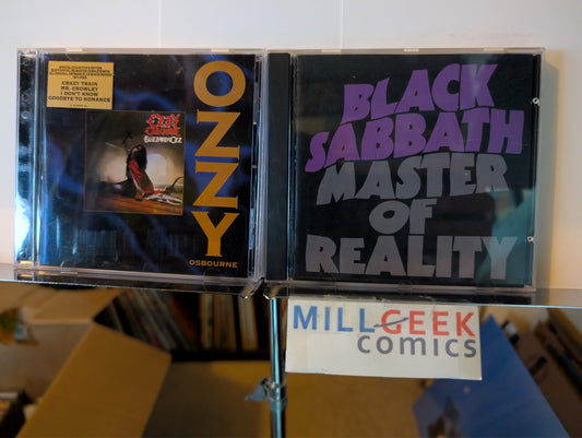 Ozzy Osbourne 2 CD Lot (Blizzard of Ozz, Black Sabbath Master of Reality) -JD