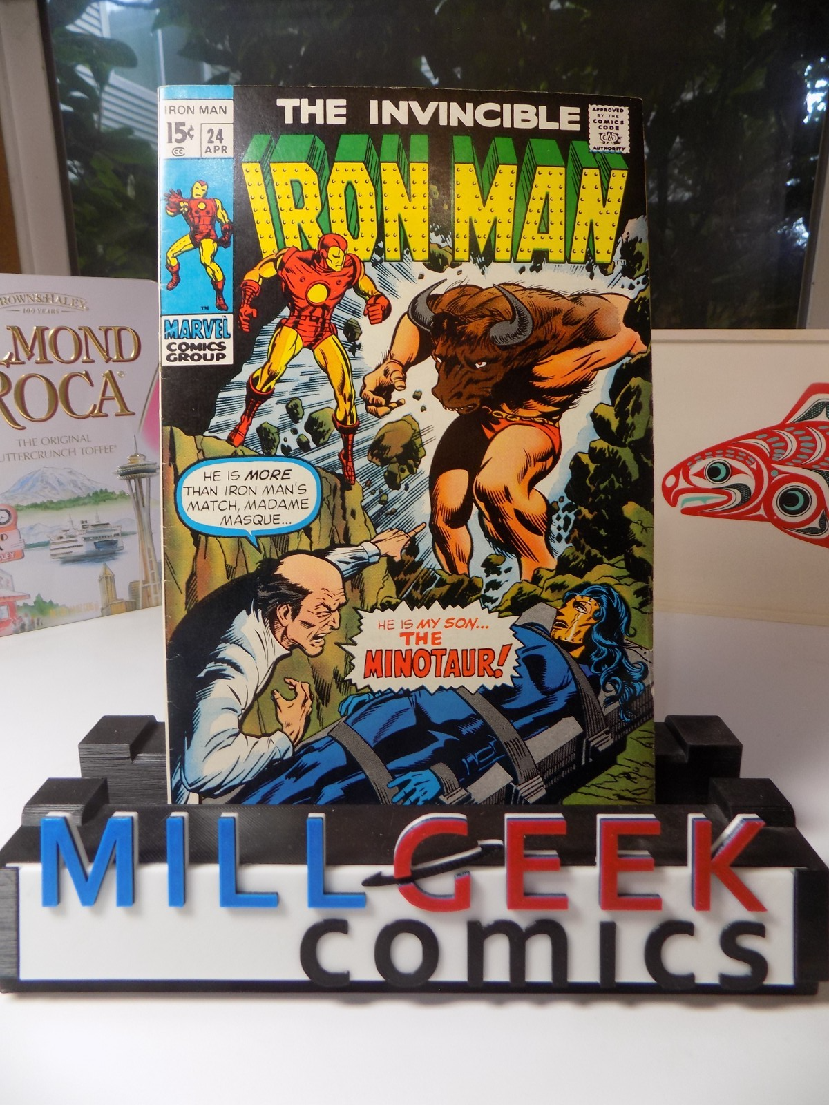 Iron Man #24 Marvel Comic April 1970 Very Fine-