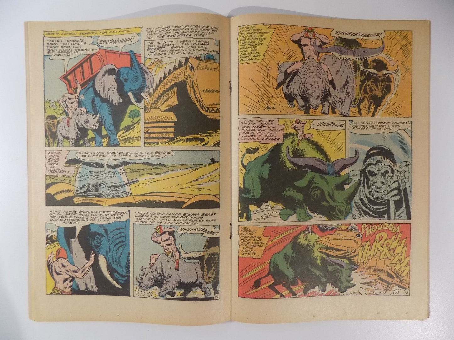 Showcase #66 B'wana Beast! DC Comic February 1967 Fine/Very Fine